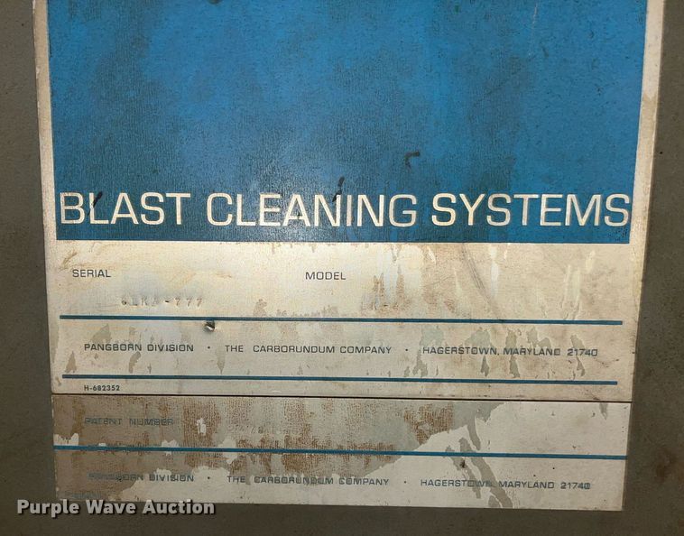 image for item JT9127 Pangborn LK-4 sand blaster