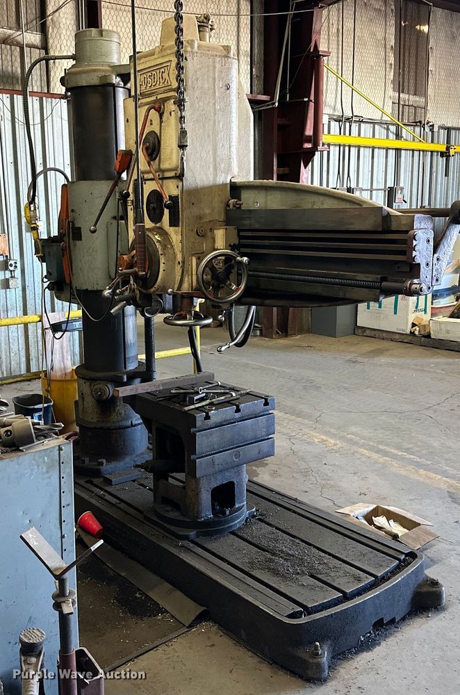 image for item JT9137 Fosdick radial arm drill