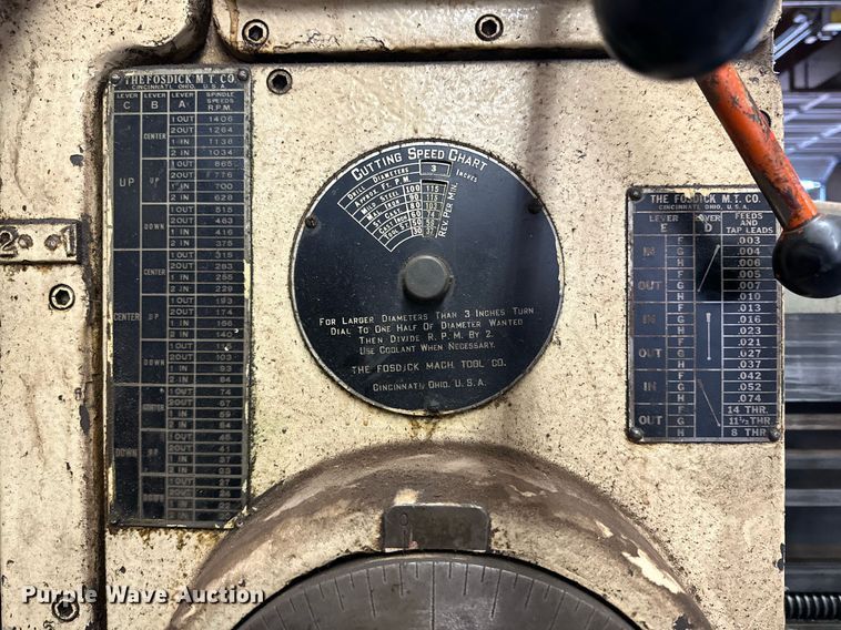 image for item JT9137 Fosdick radial arm drill