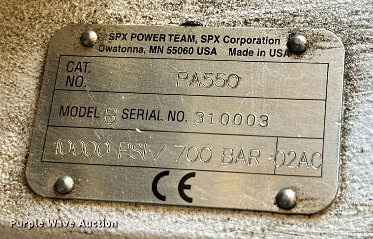 image for item JT9144 SPX Power Team B Tools