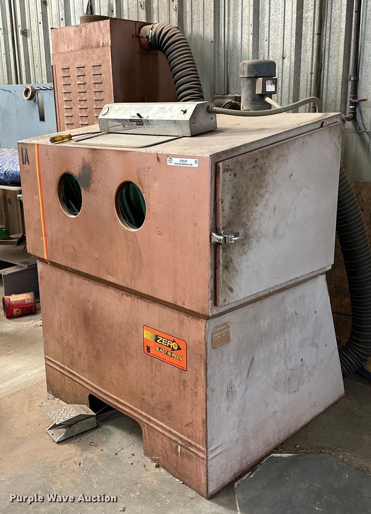 Zero sand blaster in TX Item JT9147 for sale Purple Wave