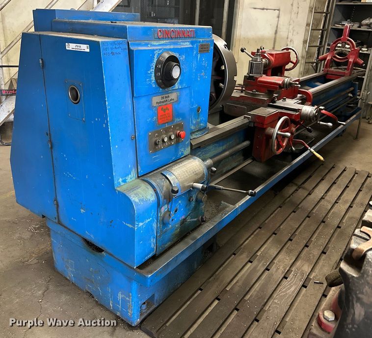 image for item JT9156 Cincinnati  LR lathe