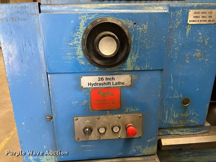 image for item JT9156 Cincinnati  LR lathe