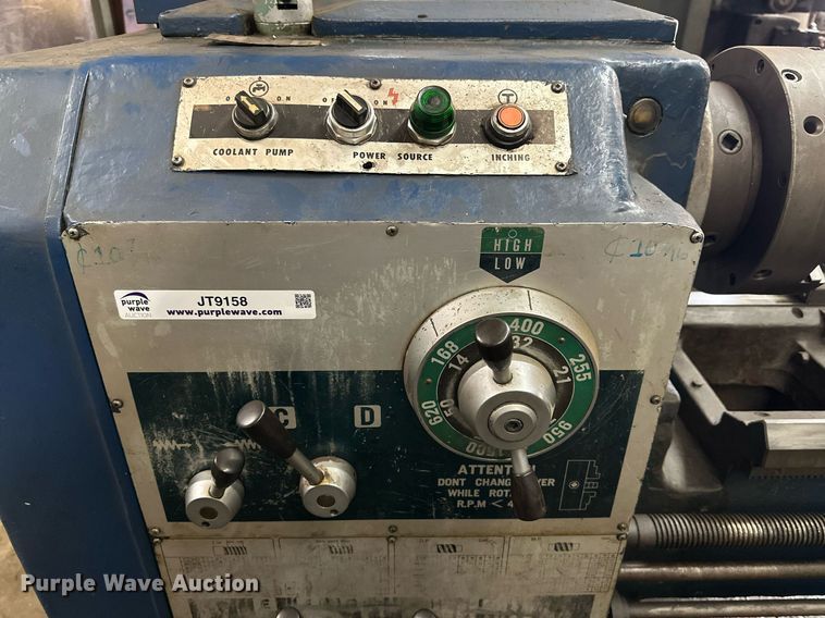 image for item JT9158 Ta Shing 2180 lathe