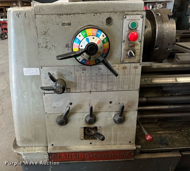 image for item JT9160 Clausing-Colchester  lathe