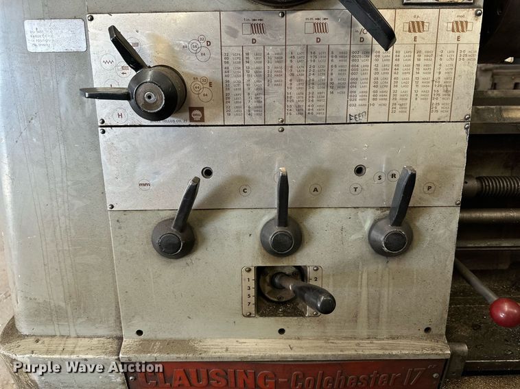 image for item JT9160 Clausing-Colchester  lathe