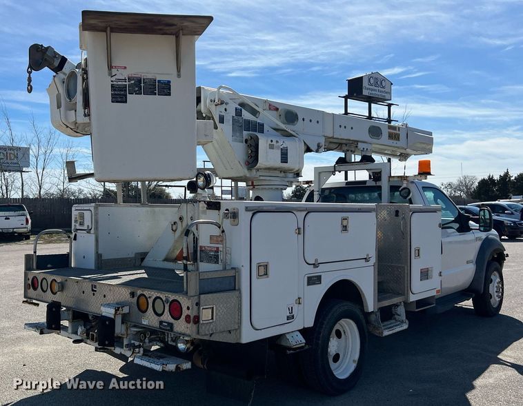 image for item KV9909 2007 Ford F550 Super Duty XL bucket truck