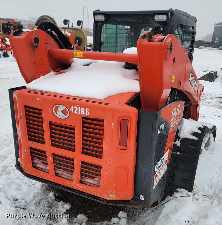 image for item LA9540 2018 Kubota  SVL 95-2s tracked skid steer loader