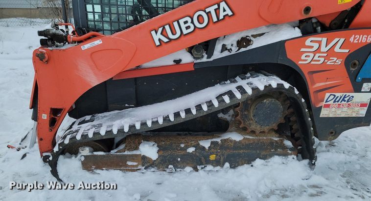 image for item LA9540 2018 Kubota  SVL 95-2s tracked skid steer loader