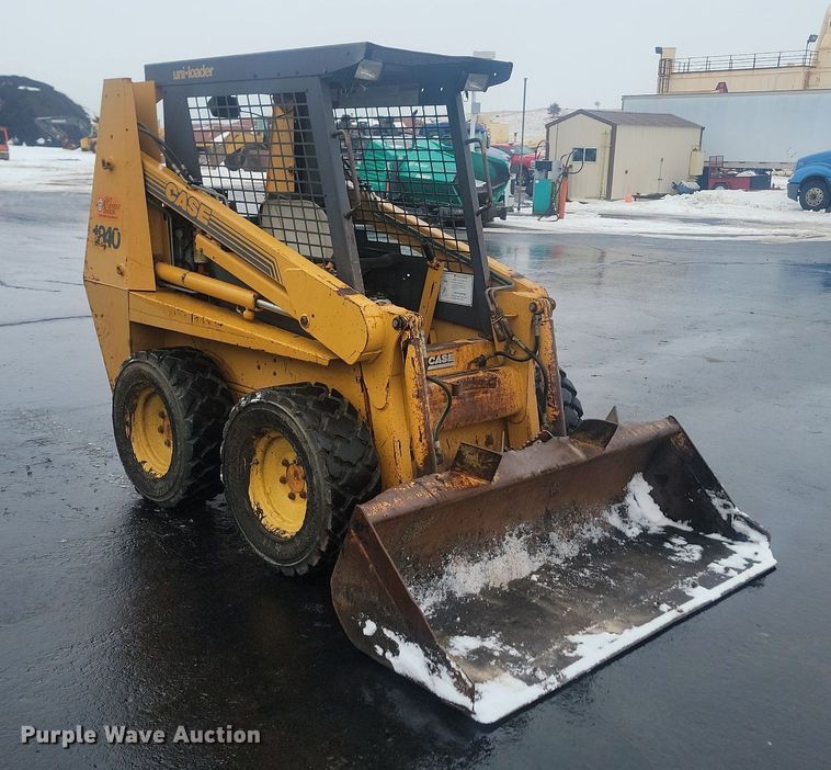 image for item LA9559 1996 Case 1840 skid steer loader
