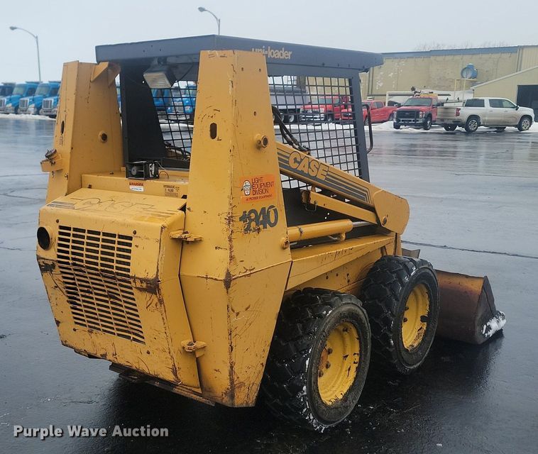 image for item LA9559 1996 Case 1840 skid steer loader