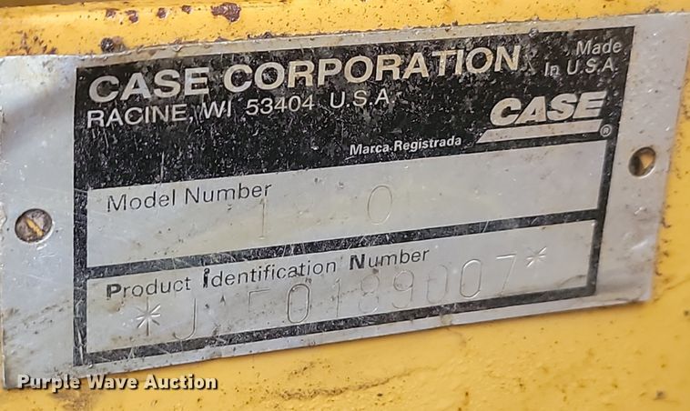 image for item LA9559 1996 Case 1840 skid steer loader