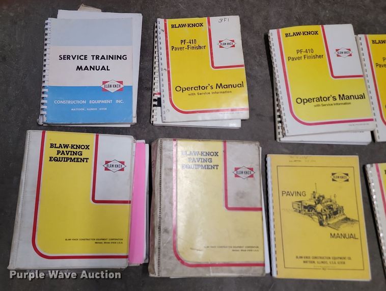 image for item LA9566 1993 Blaw-Knox  PF-410 paver
