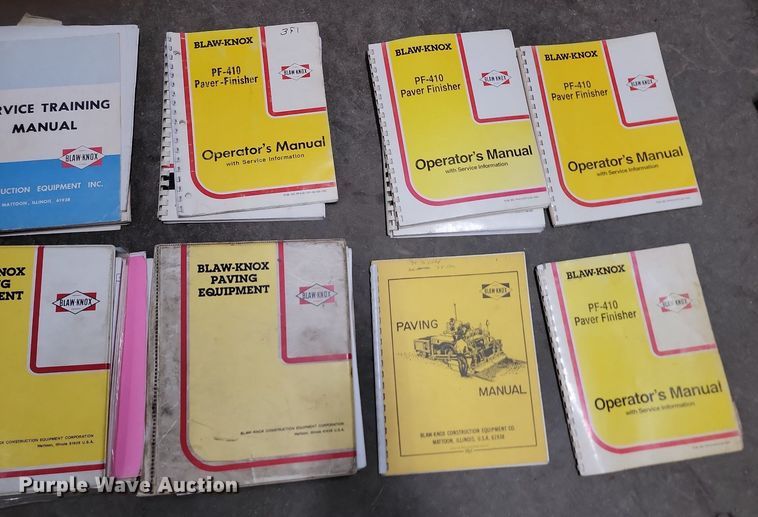 image for item LA9566 1993 Blaw-Knox  PF-410 paver