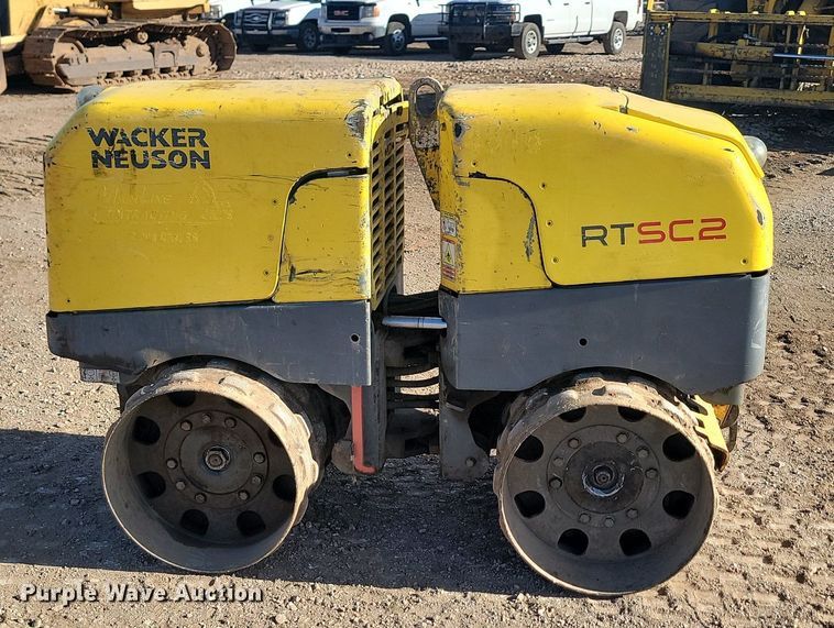 image for item LA9569 Wacker Neuson RTSC2 trench compactor