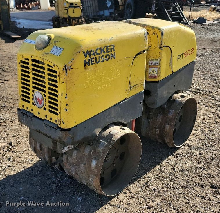 image for item LA9569 Wacker Neuson RTSC2 trench compactor