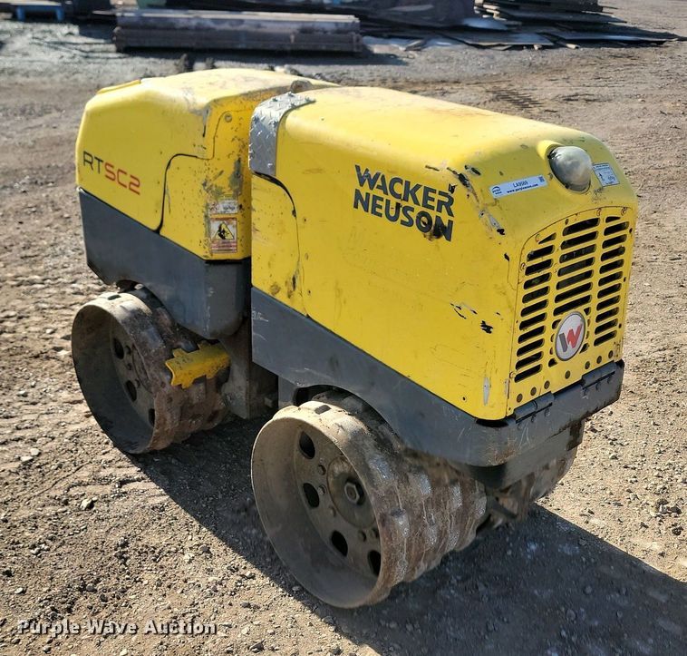 image for item LA9569 Wacker Neuson RTSC2 trench compactor