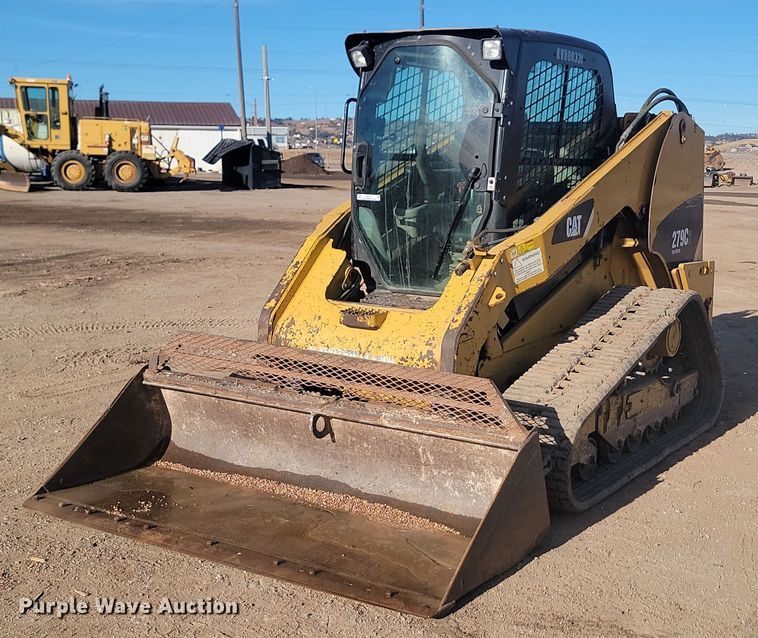 image for item LA9572 2012 Caterpillar  279C2 tracked skid steer loader