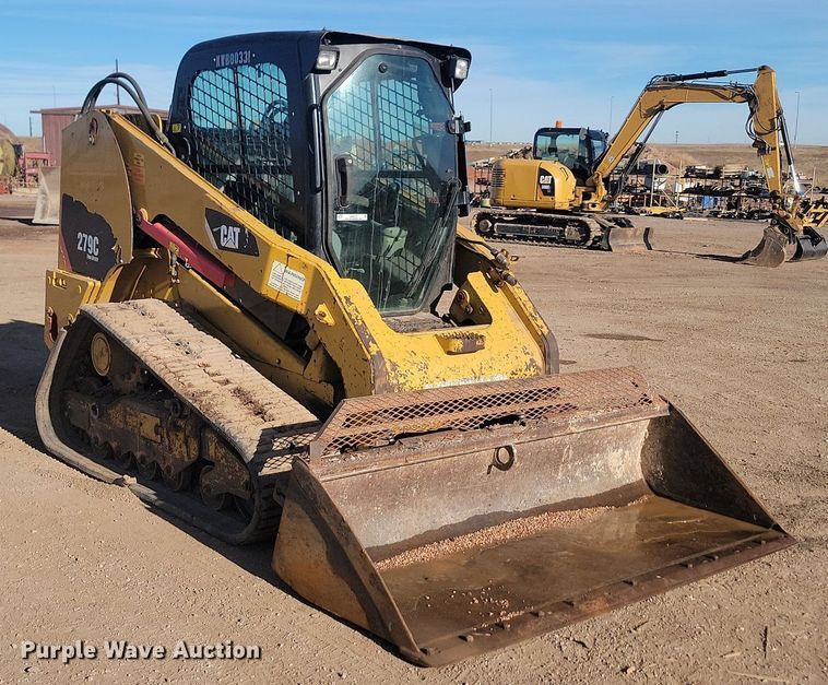 image for item LA9572 2012 Caterpillar  279C2 tracked skid steer loader