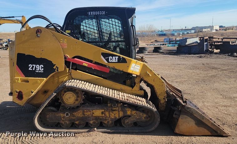 image for item LA9572 2012 Caterpillar  279C2 tracked skid steer loader