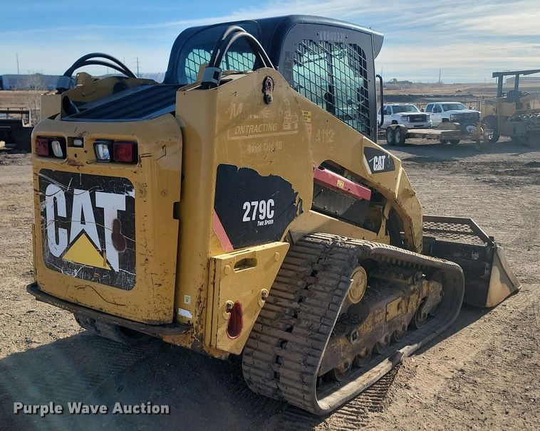image for item LA9572 2012 Caterpillar  279C2 tracked skid steer loader