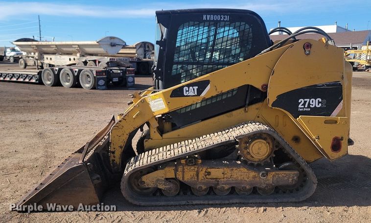 image for item LA9572 2012 Caterpillar  279C2 tracked skid steer loader