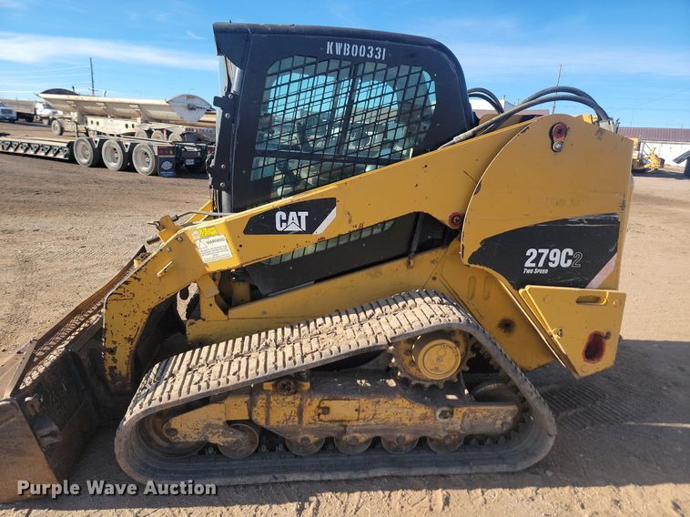 image for item LA9572 2012 Caterpillar  279C2 tracked skid steer loader
