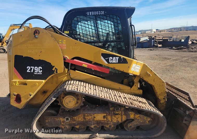 image for item LA9572 2012 Caterpillar  279C2 tracked skid steer loader