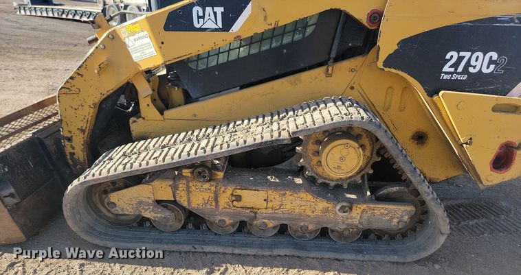 image for item LA9572 2012 Caterpillar  279C2 tracked skid steer loader
