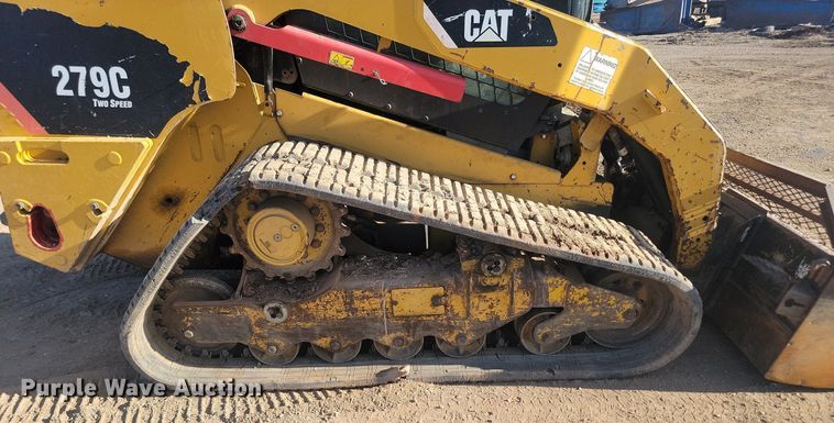image for item LA9572 2012 Caterpillar  279C2 tracked skid steer loader