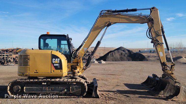 image for item LA9573 2017 Caterpillar  308E2 CR excavator