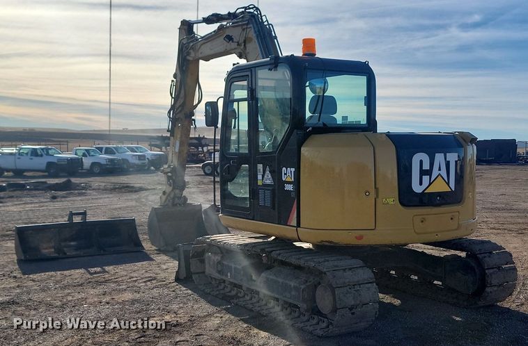image for item LA9573 2017 Caterpillar  308E2 CR excavator