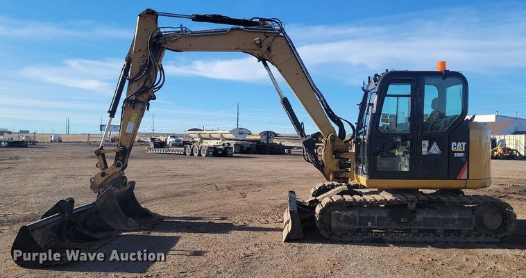 image for item LA9573 2017 Caterpillar  308E2 CR excavator