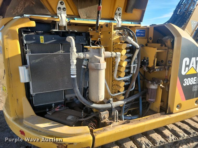 image for item LA9573 2017 Caterpillar  308E2 CR excavator