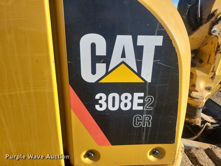 image for item LA9573 2017 Caterpillar  308E2 CR excavator