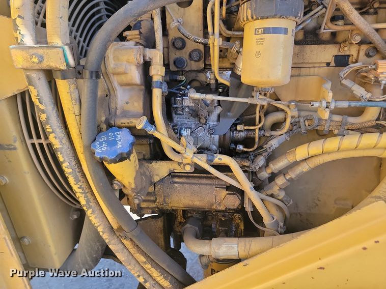 image for item LA9574 1998 Caterpillar  CP-433C single drum vibratory roller