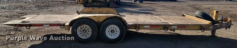 image for item LA9580 2006 Trail King TKT12U tilt deck equipment trailer