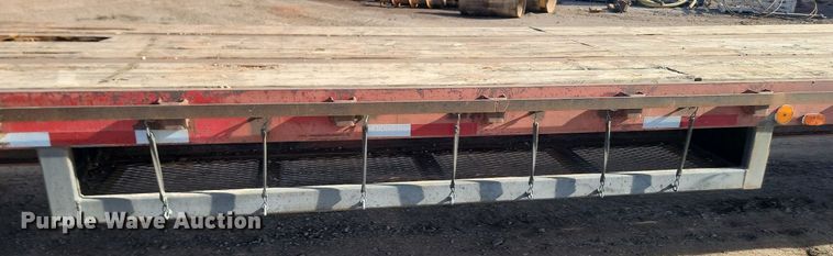 image for item LA9581 1972 Fruehauf PB-J2-51-DF19 drop deck equipment trailer