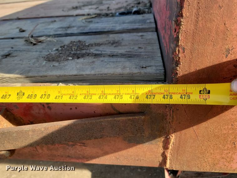 image for item LA9581 1972 Fruehauf PB-J2-51-DF19 drop deck equipment trailer