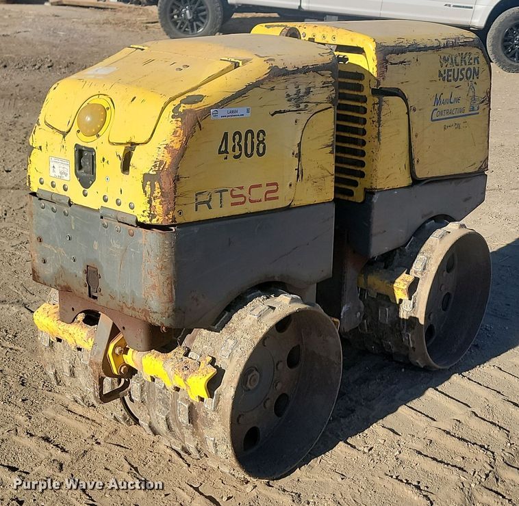 image for item LA9584 Wacker Neuson RTSC2 trench compactor