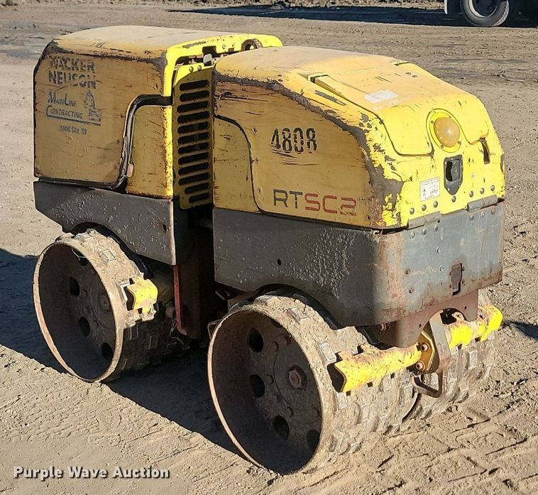 image for item LA9584 Wacker Neuson RTSC2 trench compactor
