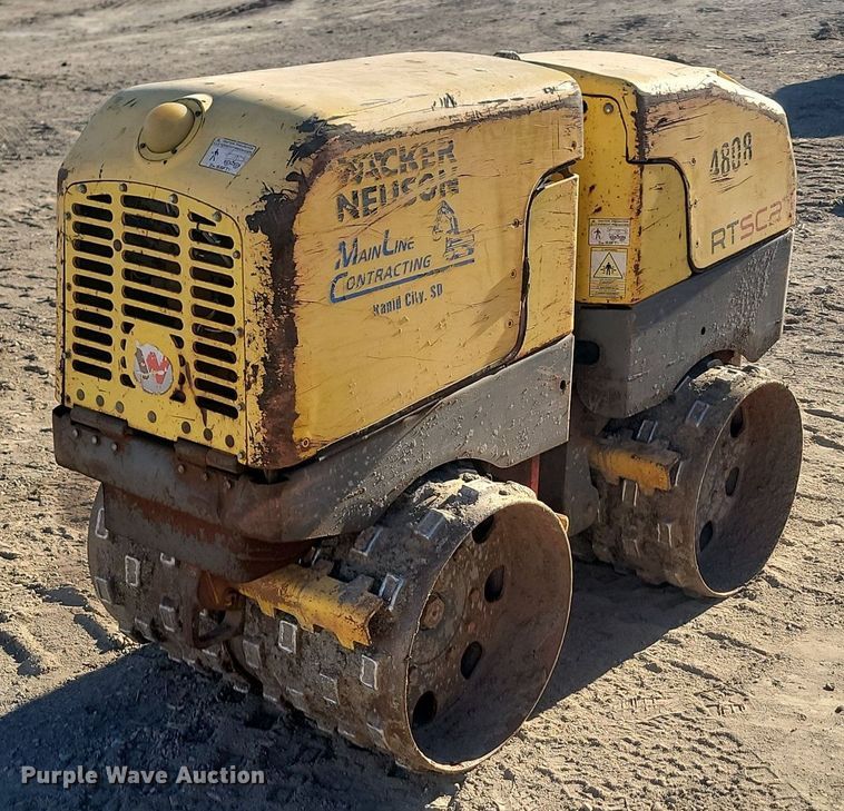image for item LA9584 Wacker Neuson RTSC2 trench compactor