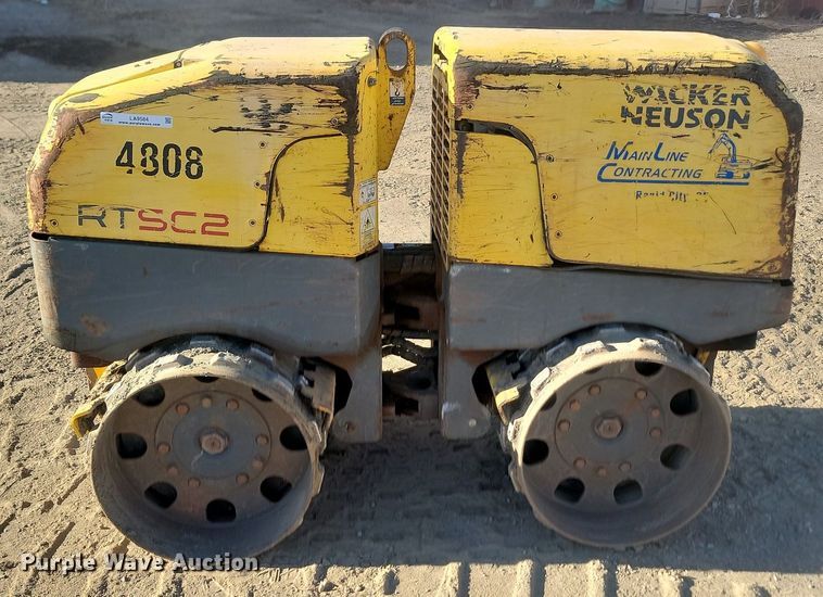 image for item LA9584 Wacker Neuson RTSC2 trench compactor