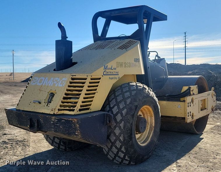 image for item LA9585 2006 Bomag BW213 DH-3 single drum vibratory roller