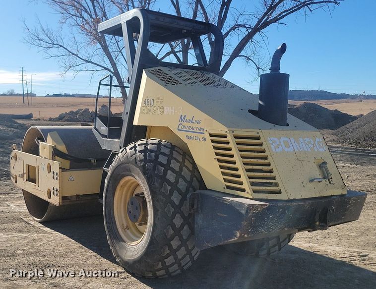 image for item LA9585 2006 Bomag BW213 DH-3 single drum vibratory roller
