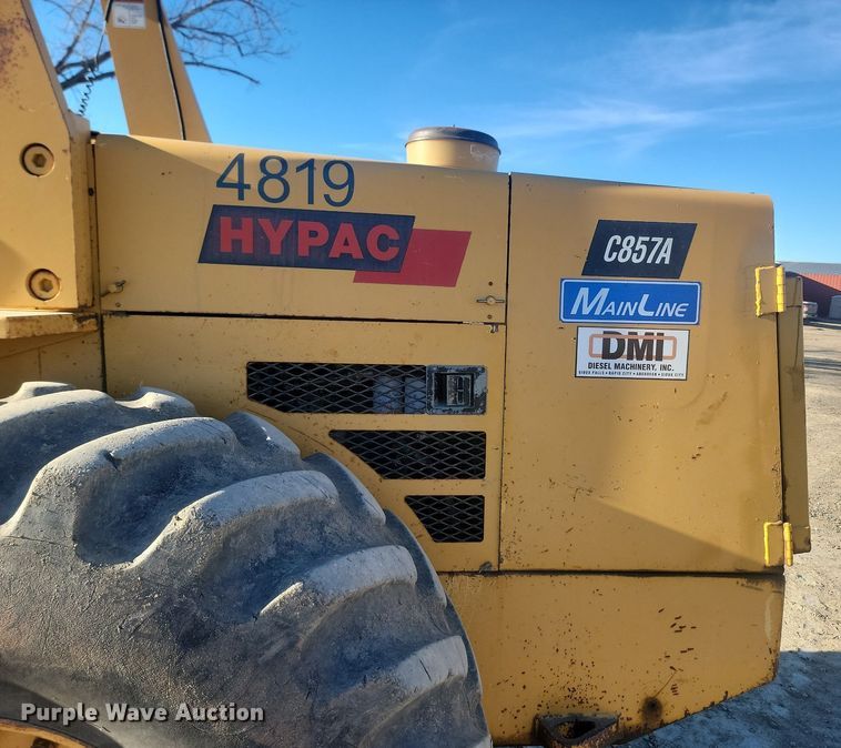 image for item LA9586 Hypac C857A single drum vibratory roller