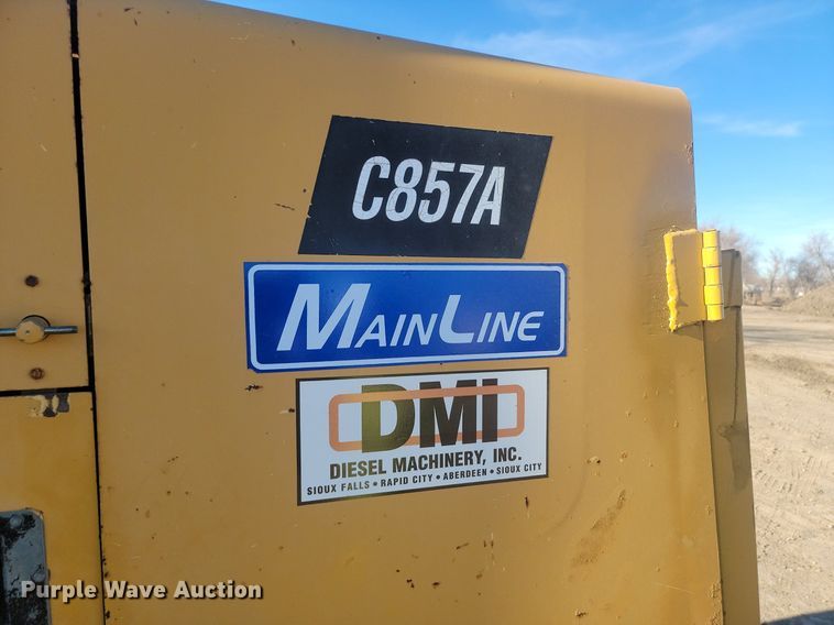 image for item LA9586 Hypac C857A single drum vibratory roller