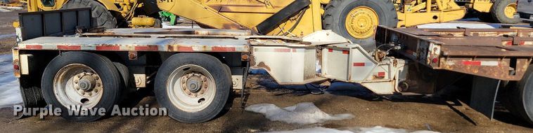 image for item LA9589 1994 Load King 503605DD lowboy equipment trailer