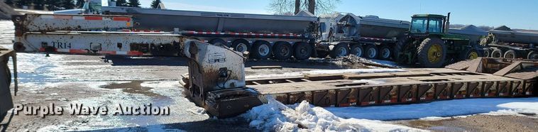 image for item LA9589 1994 Load King 503605DD lowboy equipment trailer