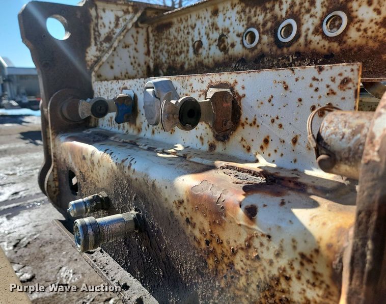 image for item LA9589 1994 Load King 503605DD lowboy equipment trailer